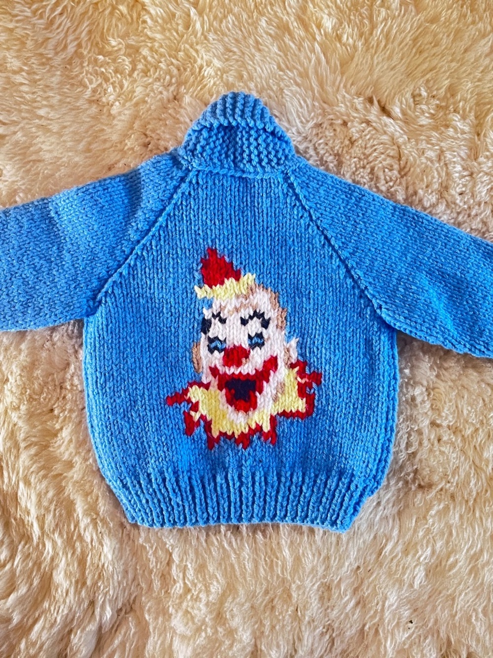 Hand knit Kids sweater